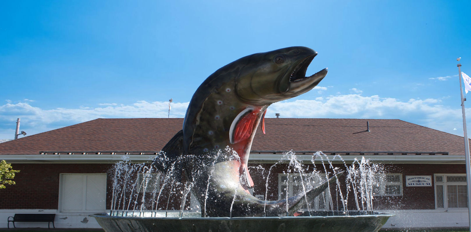 Kalkaska Trout Fountain - Photo courtesy of Wiki